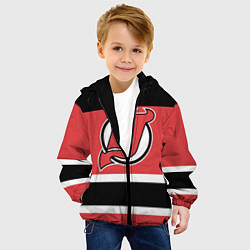 Куртка с капюшоном детская New Jersey Devils, цвет: 3D-черный — фото 2