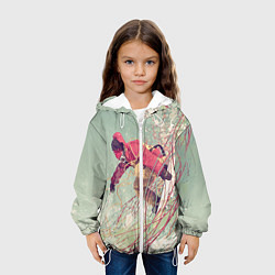 Куртка с капюшоном детская Сноуборд, цвет: 3D-белый — фото 2