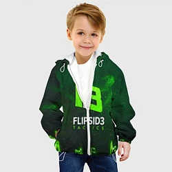 Куртка с капюшоном детская Flipsid3 Tactics, цвет: 3D-белый — фото 2