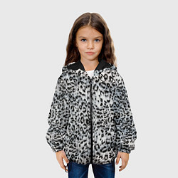 Куртка с капюшоном детская White Jaguar, цвет: 3D-черный — фото 2