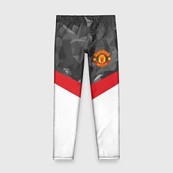 Детские легинсы Man United FC: Grey Polygons