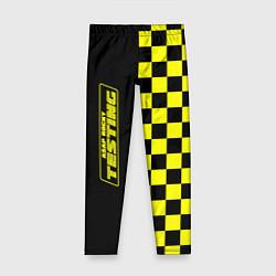 Детские легинсы Testing ASAP Rocky: Yellow Grid