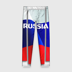 Леггинсы для девочки Россия, цвет: 3D-принт