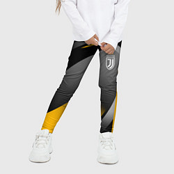 Леггинсы для девочки Juventus Uniform, цвет: 3D-принт — фото 2