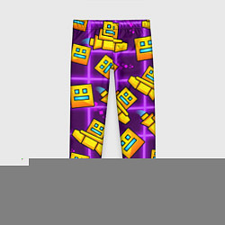 Детские легинсы Geometry Dash: Violet Space