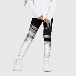 Леггинсы для девочки Monster Energy марка напитка, цвет: 3D-принт — фото 2