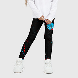 Леггинсы для девочки ФРАЙДЕЙ НАЙТ ФАНКИН - ПАРЕНЬ, цвет: 3D-принт — фото 2