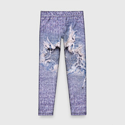 Леггинсы для девочки Hole in jeans - Rag, цвет: 3D-принт