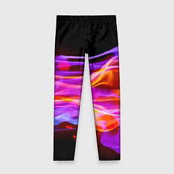 Детские легинсы Abstract colorful waves