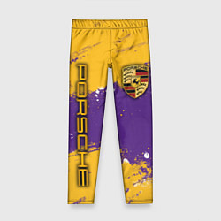 Детские легинсы PORSCHE- LAKERS COLORS