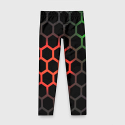 Детские легинсы Gradient hexagon genshin