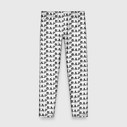 Детские легинсы B A P pattern logo