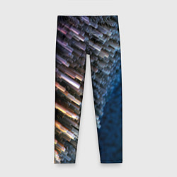 Детские легинсы Shape grey abstract