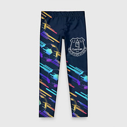 Леггинсы для девочки Everton градиентные мячи, цвет: 3D-принт