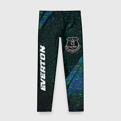 Детские легинсы Everton glitch blue