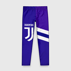 Леггинсы для девочки Juventus sport geometry line, цвет: 3D-принт