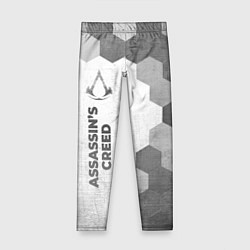 Леггинсы для девочки Assassins Creed - white gradient по-вертикали, цвет: 3D-принт