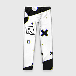 Леггинсы для девочки Roblox pattern game, цвет: 3D-принт