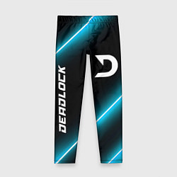 Леггинсы для девочки Deadlock неоновые лампы, цвет: 3D-принт
