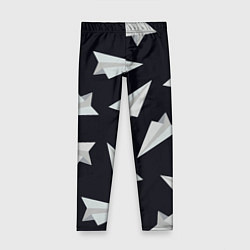 Детские легинсы Белый бумажный самолётик - Телеграм