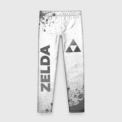 Леггинсы для девочки Zelda - white gradient вертикально, цвет: 3D-принт