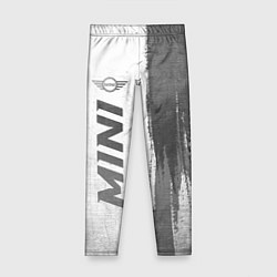 Детские легинсы Mini - white gradient по-вертикали