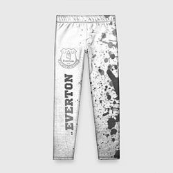 Леггинсы для девочки Everton - white gradient по-вертикали, цвет: 3D-принт