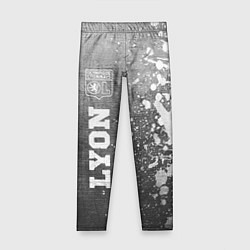 Детские легинсы Lyon - grey gradient по-вертикали