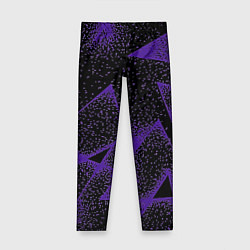 Детские легинсы The triangle is purple