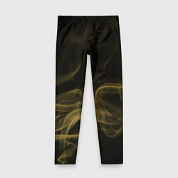 Леггинсы для девочки Color smoke yellow, цвет: 3D-принт