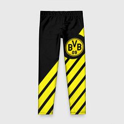 Детские легинсы Borussia geometry yellow