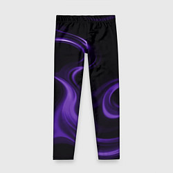 Леггинсы для девочки The color is purple, цвет: 3D-принт