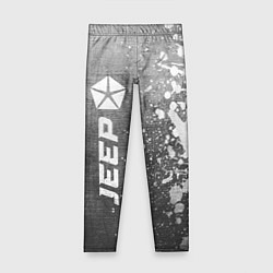 Детские легинсы Jeep - grey gradient по-вертикали