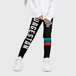 Леггинсы для девочки Dagestan republic, цвет: 3D-принт — фото 2