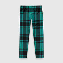 Леггинсы для девочки Checkered dark blue, цвет: 3D-принт