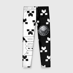 Детские легинсы Doom x minecraft pattern