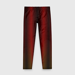 Детские легинсы Neon red orange lines