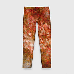 Детские легинсы Абстракция - bright red