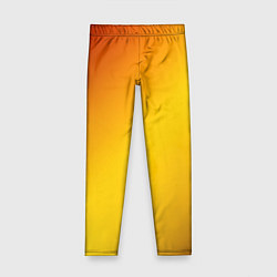 Детские легинсы Color yellow red gradient