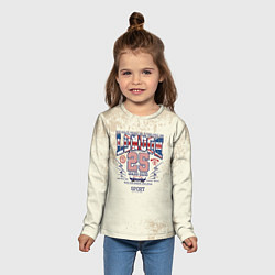 Лонгслив детский Team t-shirt 21, цвет: 3D-принт — фото 2