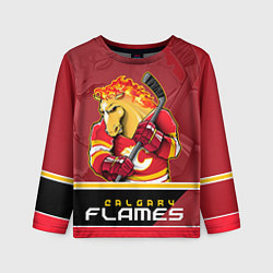 Детский лонгслив Calgary Flames