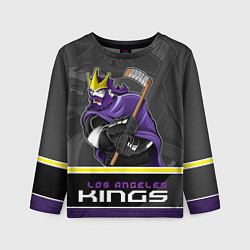 Лонгслив детский Los Angeles Kings, цвет: 3D-принт