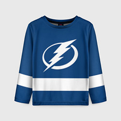 Лонгслив детский Tampa Bay Lightning, цвет: 3D-принт