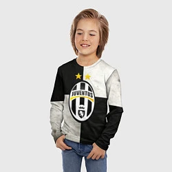 Лонгслив детский Juventus FC, цвет: 3D-принт — фото 2