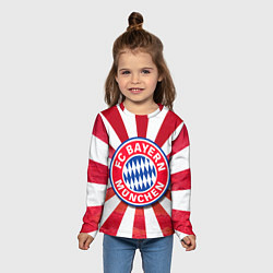 Лонгслив детский FC Bayern, цвет: 3D-принт — фото 2