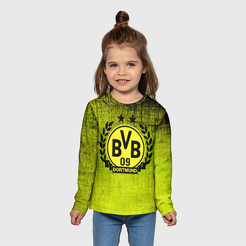 Детский лонгслив Borussia5 / 3D-принт – фото 5
