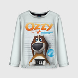 Лонгслив детский Ozzy Dog, цвет: 3D-принт