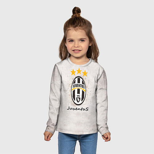 Детский лонгслив Juventus3 / 3D-принт – фото 5