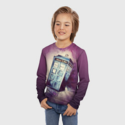 Лонгслив детский Перемещение во времени, цвет: 3D-принт — фото 2