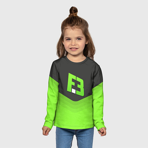 Детский лонгслив FlipSid3 Uniform / 3D-принт – фото 5